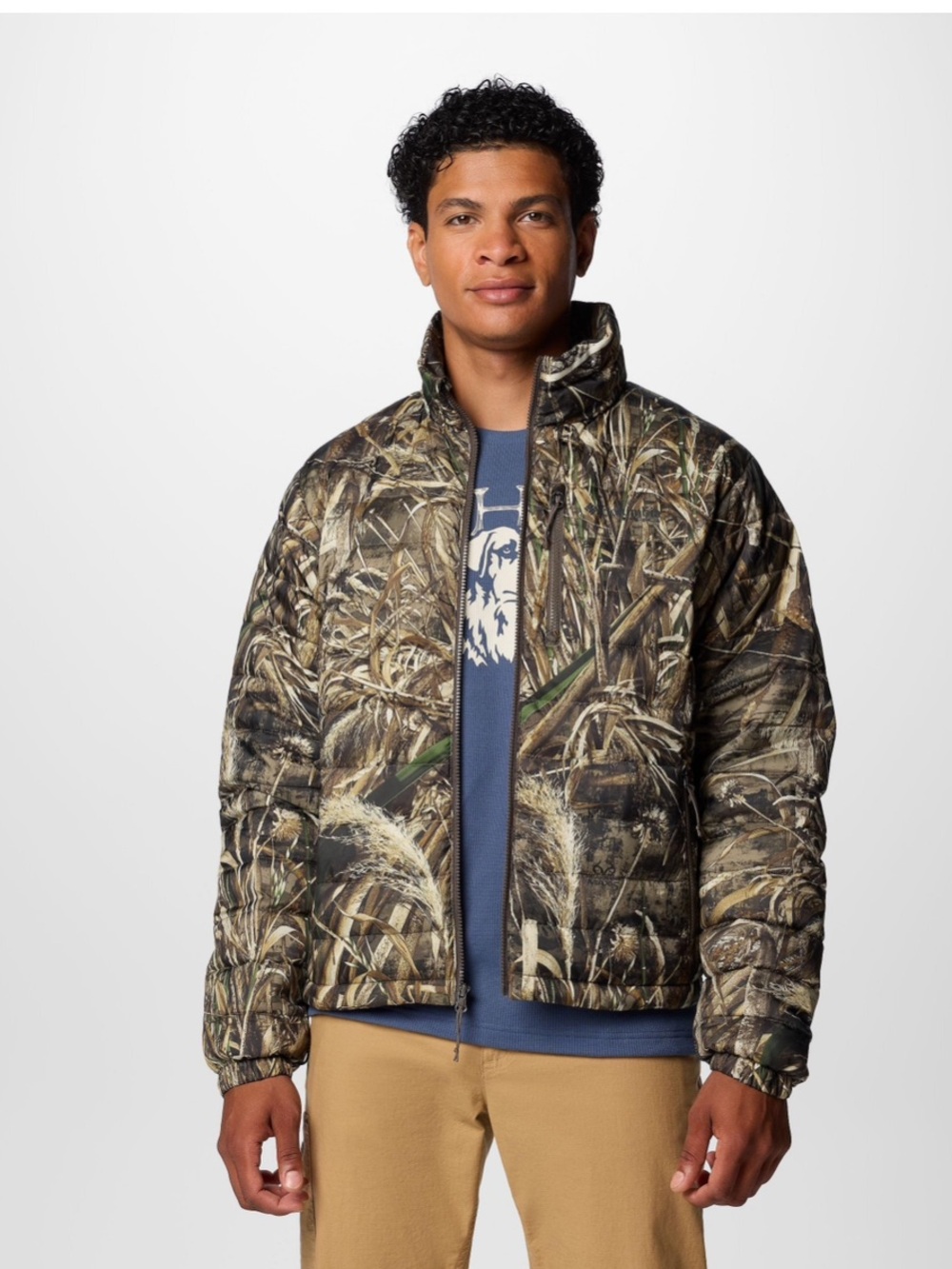 Columbia Men's Omni-Heat Insulated Liner Jacket Advantage Max 4 HD Size Medium